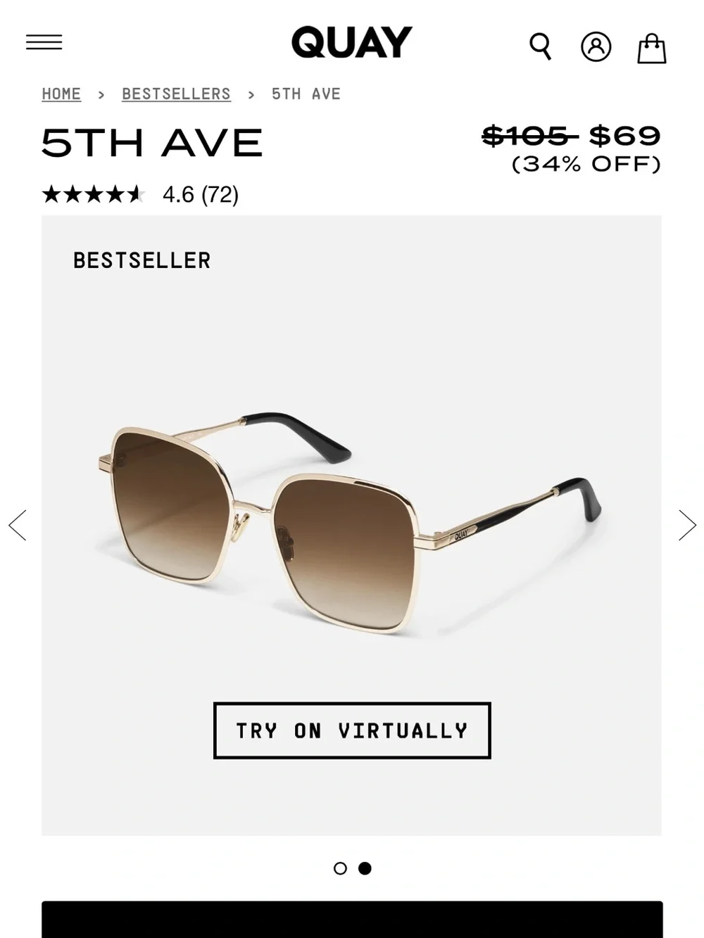 Women's sunglasses